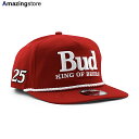 j[G Lbv GOLFER XibvobN iXJ[ BUDWEISER SNAPBACK CAP RED NEW ERA NASCAR Xq Y fB[X bh /RED 24_3_2NE