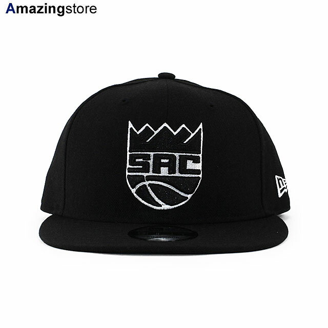 ニューエラ キャップ 9FIFTY スナップバック サクラメント キングス NBA WOOL TEAM BASIC SNAPBACK CAP BLACK NEW ERA SACRAMENTO KINGS 帽子 メンズ レディース 男女兼用 ブラック /BLK 24_3_3NE