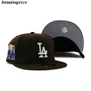 ニューエラ キャップ 59FIFTY ロサンゼルス ドジャース MLB 60TH ANNIVERSARY GREY BOTTOM FITTED CAP BROW...