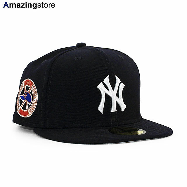 楽天Amazingstoreニューエラ キャップ 59FIFTY ニューヨーク ヤンキース MLB 1961 WORLD SERIES GAME FITTED CAP NAVY NEW ERA NEW YORK YANKEES 帽子 メンズ レディース 男女兼用 ネイビー /NAVY COLOR BOTTOM 24_3_4NE