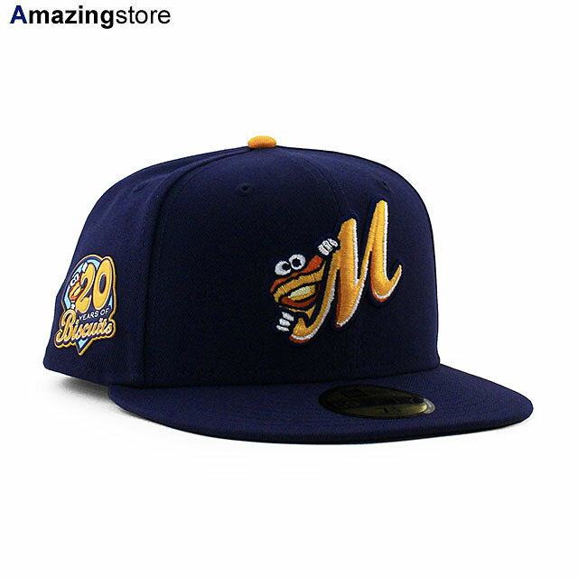 ニューエラ キャップ 59FIFTY モンゴメリー ビスケッツ MiLB ON-FIELD AUTHENTIC 20TH ANNIVERSARY FITTED CAP NAVY NEW ERA MONTGOMERY BISCUITS 帽子 メンズ レディース 男女兼用 ネイビー /NAVY RAYS レイズ BIG_SIZE 24_4_3NE