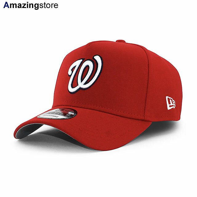 ニューエラ キャップ 9FORTY スナップバック ワシントン ナショナルズ MLB A-FRAME SNAPBACK CAP RED NEW ERA WASHINGTON NATIONALS 帽子 メンズ レディース レッド /RED 24_4_3NE