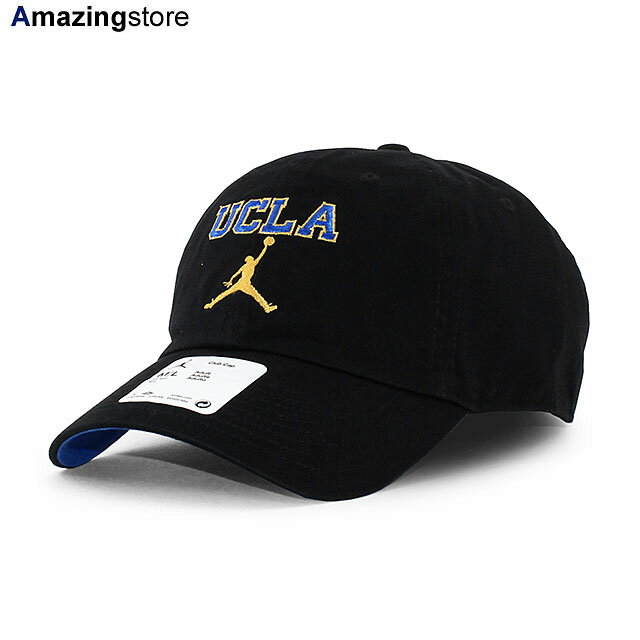 ジョーダンブランド キャップ UCLA ブルーインズ NCAA SIDELINE TRI-GLIDE STRAPBACK CAP BLACK JORDAN BRAND UCLA BRUINS 帽子 メンズ レディース HERITAGE86 H86ブラック /BLK 24_5_5NIKE