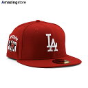 ニューエラ キャップ 59FIFTY 大谷翔平 アンディフィーテッド ロサンゼルス ドジャース MLB TEAM BASIC FITTED CAP RED NE...