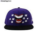 ニューエラ キャップ 59FIFTY DCコミックス ジョーカー LAUGH OUT LOUD FITTED CAP PURPLE NEW ERA DC COM...