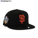 ニューエラ キャップ 9FIFTY スナップバック サンフランシスコ ジャイアンツ MLB 2010 WORLD SERIES SNAPBACK CAP BLACK NEW ERA SAN FRANCISCO GIANTS 帽子 メンズ レディース 男女兼用 ブラック /BLK COLOR_BOTTOM 25_3(4)