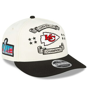 ニューエラ LP 9FIFTY カンザスシティ チーフス 【NFL SUPER BOWL LVII CHAMPIONS LOCKER ROOM LOW PROFILE SNAPBACK/CREAM】NEW ERA KANSAS CITY CHIEFS [23_2_ 第57回スーパーボウル SUPER BOWL LVII]