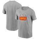 yCOziCL JUXVeB `[tX yNFL SUPER BOWL LVII CHAMPIONS LOCKER ROOM TROPHY COLLECTION T-SHIRT/GREYzNIKE KANSAS CITY CHIEFS [23_2_ 57X[p[{E SUPER BOWL LVII]