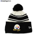 2022 NFL選手着用モデル ニューエラ ニット ビーニー ピッツバーグ スティーラーズ 2022 NFL SIDELINE KNIT BEANIE CAP BLACK NEW ERA PITTSBURGH STEELERS 帽子 メンズ レディース ニット帽 ニットキャップ 男女兼用 ブラック /BLK 23_12RE_12_06