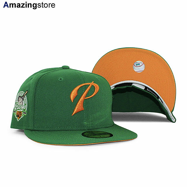 ニューエラ キャップ 59FIFTY サンディエゴ パドレス MLB 40TH ANNIVERSARY ORANGE BOTTOM FITTED CAP GREEN NEW ERA SAN DIEGO PADRES 帽子 メンズ レディース 男女兼用 グリーン オレンジ /GRN COLOR BOTTOM 23_2_2NE