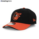 ニューエラ キャップ 9FORTY ボルチモア オリオールズ MLB THE LEAGUE ROAD ADJUSTABLE CAP BLACK ORANGE NEW ERA BALTIMORE ORIOLES 帽子 メンズ レディース ブラック オレンジ /BLK 24_4RE_0410