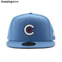 シティコネクト ニューエラ キャップ 59FIFTY シカゴ カブス MLB CITY CONNECT ALTERNATE 1 FITTED CAP SKY BLUE NEW ERA CHICAGO CUBS 帽子 メンズ レディース 男女兼用 オーセンティック ON-FIELD オンフィールド スカイブルー 23_11RE_11_29