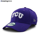 男女兼用 あす楽 ニューエラ キャップ 9FORTY TCU ホーンドフロッグス NCAA THE LEAGUE ADJUSTABLE CAP PURPLE NEW ERA TCU HORNED FROGS 帽子 パープル /PUR 23_8RE_0816