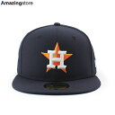 ニューエラ キャップ 59FIFTY ヒューストン アストロズ MLB ON-FIELD AUTHENTIC HOME FITTED CAP NAVY NEW ERA HOUSTON ASTROS 帽子 メジャーリーグ 23_4_ACPERF ホーム ゲーム