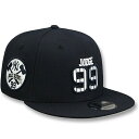 アーロン ジャッジモデル ニューエラ キャップ 9FIFTY ニューヨーク ヤンキース JUDGE PINSTRIPE ALL RISE SNAPBACK CAP NAVY NEW ERA NEW YORK YANKEES 23_4_NYC CAPTAIN