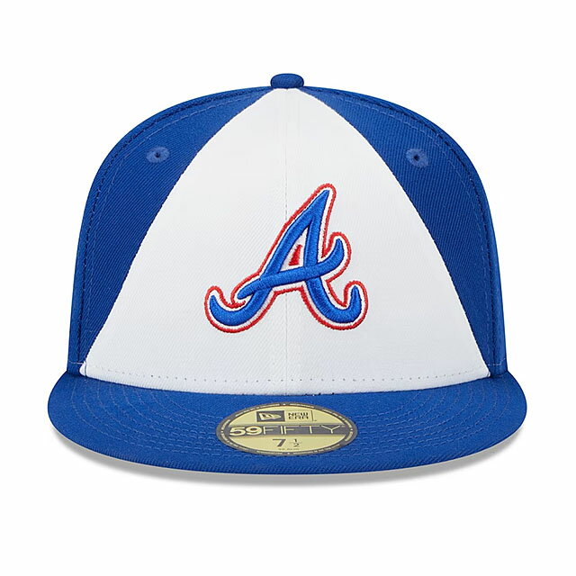 シティコネクト ニューエラ キャップ 59FIFTY アトランタ ブレーブス MLB CITY CONNECT FITTED CAP WHITE ROYAL BLUE NEW ERA ATLANTA BRAVES 帽子 キャップ オーセンティック ON-FIELD オンフィールド ホワイト ブルー /WHT 23_3RE_ 23_4RE_0414