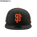 ニューエラ キャップ 59FIFTY サンフランシスコ ジャイアンツ MLB ON-FIELD AUTHENTIC GAME FITTED CAP BLACK ...