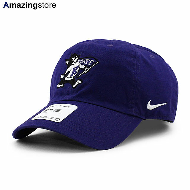 ナイキ キャップ カンザス ステイト ワイルドキャッツ NCAA HERITAGE 86 MASCOT STRAPBACK CAP H86 PURPLE NIKE KANSAS STATE WILDCATS 帽子 メンズ レディース パープル /PUR 23_9RE_23_10RE_1003