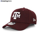 男女兼用 ニューエラ キャップ 9FORTY テキサス A&M アギーズ NCAA THE LEAGUE ADJUSTABLE CAP MAROON NEW ERA TEXAS A&M AGGIES 帽子 マルーン バーガンディ /BUR 23_9RE_0919