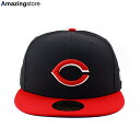 j[G Lbv 59FIFTY VVieB bY MLB ON-FIELD AUTHENTIC ALTERNATE FITTED CAP BLACK-RED CINCINNATI REDS Xq W[[O 23_5_ACPERF I^lCg