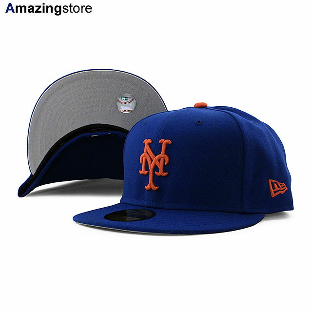 あす楽 ニューエラ キャップ 59FIFTY ニューヨーク メッツ MLB AC OTC FITTED CAP ROYAL BLUE NEW ERA NEW YORK METS ブルー /RYL BIG_SIZE COLOR_BOTTOM AC-12836 23_5_2NE