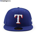 ニューエラ キャップ 59FIFTY テキサス レンジャーズ MLB ON-FIELD AUTHENTIC GAME FITTED CAP ROYAL BLUE TEXAS RANGERS 帽子 メジャーリーグ 23_5_ACPERF オルタネイト