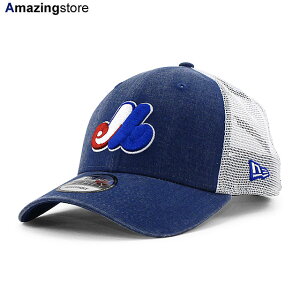 ニューエラ 9FORTY メッシュキャップ モントリオール エクスポズ MLB COOPERSTOWN 1969 WASHED TRUCKER MESH CAP ROYAL BLUE NEW ERA MONTREAL EXPOS 帽子 メンズ レディース ブルー ホワイト /RYL 23_11RE_11_27