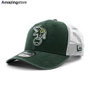 男女兼用 あす楽 ニューエラ 9FORTY メッシュキャップ オークランド アスレチックス MLB COOPERSTOWN 1988 WASHED TRUCKER MESH CAP GREEN NEW ERA OAKLAND ATHLETICS 帽子 グリーン ホワイト /GRN 23_9RE_0912