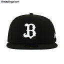 ニューエラ キャップ 59FIFTY オリックス バファローズ NPB TEAM BASIC FITTED CAP BLACK WHITE NEW ERA OR...