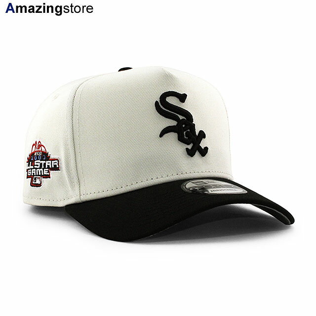 楽天AmazingstoreEU AU限定モデル ニューエラ キャップ 9FORTY シカゴ ホワイトソックス MLB 2003 ALL STAR GAME GREY BOTTOM A-FRAME SNAPBACK CAP CREAM NEW ERA CHICAGO WHITE SOX 帽子 メンズ レディース クリーム /CREAM EU940AF 24_4RE_0426