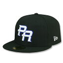 ニューエラ キャップ 59FIFTY プエルトリコ WBC TEAM-BASIC FITTED CAP BLACK NEW ERA PUERTO RICO ブラ...