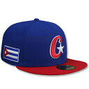 ニューエラ キャップ 59FIFTY WBC キューバ 2023 WORLD BASEBALL CLASSIC FITTED CAP ROYAL BLUE RE...