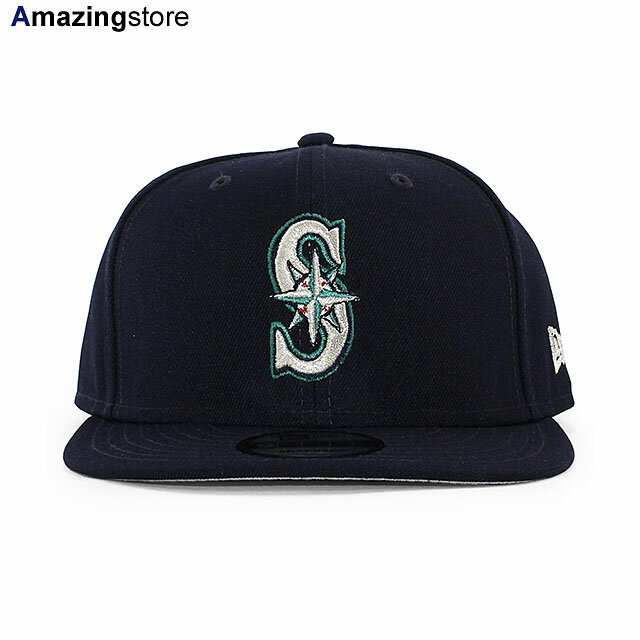 ニューエラ キャップ 9FIFTY スナップバック シアトル マリナーズ MLB TEAM BASIC SNAPBACK CAP NAVY NEW ERA SEATTLE MARINERS 帽子 メンズ レディース ネイビー /NAVY 24_5RE_0517