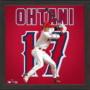 海外取寄 大谷翔平 ロサンゼルス エンゼルス フォトフレーム SHOHEI OHTANI LOS ANGELES ANGELS IMPACT JERSEY FR...