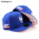 ニューエラ キャップ 59FIFTY ニューヨーク メッツ MLB WORLD SERIES 1986 PINK BOTTOM FITTED CAP NEW ERA NEW YORK METS 23_7_