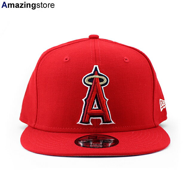 大谷翔平選手所属チーム ニューエラ 9FIFTY スナップバック キャップ ロサンゼルス エンゼルス 【MLB REPLICA SNAPBACK CAP/RED】 NEW ERA LOS ANGELES ANGELS [22_3RE]