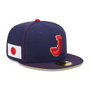 海外取寄 ニューエラ キャップ 59FIFTY WBC 日本 2023 WORLD BASEBALL CLASSIC FITTED CAP NAVY NEW ERA JAPAN 60430839 ネイビー 帽子 メンズ レディース 男女兼用 /NAVY BIG_SIZE 24_1RE_1_30