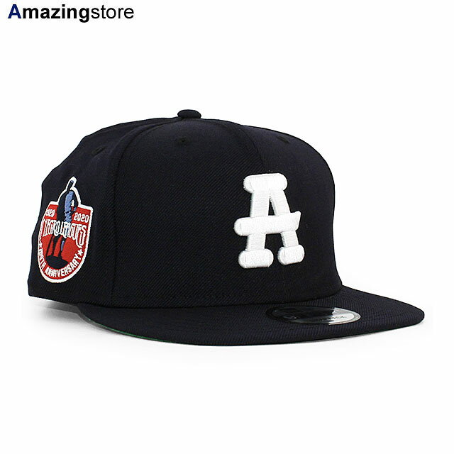 男女兼用 あす楽 ニューエラ キャップ 9FIFTY スナップバック アトランタ ブラック クラッカーズ NEGRO LEAGUE 100TH ANNIVERSARY SNAPBACK CAP NAVY NEW ERA ATLANTA BLACK CRACKERS ネイビー /NAVY COLOR_BOTTOM 23_9_2NE