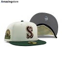 ニューエラ キャップ 59FIFTY シアトル マリナーズ MLB 30TH ANNIVERSARY GREY BOTTOM FITTED CAP CHROME...