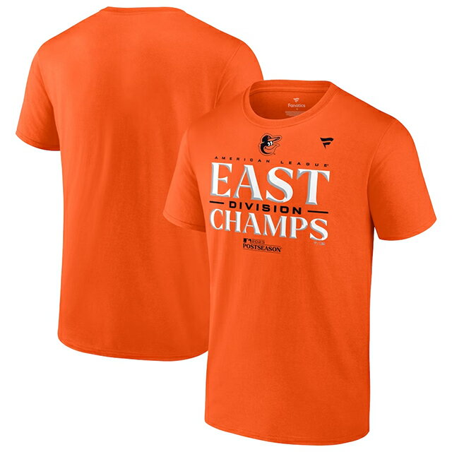 海外取寄 ボルチモア オリオールズ 2023 ア・リーグ東地区優勝記念ロッカールーム Tシャツ BALTIMORE ORIOLES POSTSEASON シャンパンファイト時着用 23_9_PLAYOFFS LOCKER ROOM