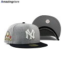 ニューエラ キャップ 59FIFTY ニューヨーク ヤンキース MLB 1923 WORLD SERIES GREY BOTTOM FITTED CAP HEATHER GREY NEW ERA NEW YORK YANKEES 帽子 グレー ネイビー /GREY COLOR_BOTTOM 23_10_1NE