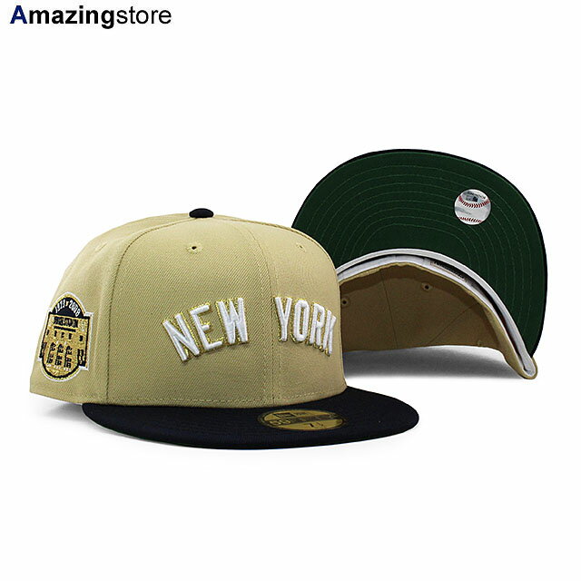 ニューエラ キャップ 59FIFTY ニューヨーク ヤンキース MLB YANKEE STADIUM KELLY GREEN BOTTOM FITTED CAP VEGAS GOLD NEW ERA NEW YORK YANKEES 帽子 ヴェガスゴールド ネイビー グリーン /GOLD COLOR_BOTTOM 23_10_1NE