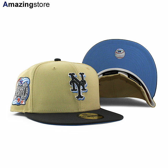 ˥塼 å 59FIFTY ˥塼衼 å MLB 2000 WORLD SERIES SUBWAY SERIES LIGHT BLUE BOTTOM FITTED CAP TAN NEW ERA NEW YORK METS ˹  ǥ  饤ȥ֥롼 COLOR_BOTTOM ɥ꡼ ֥꡼ 23_10RE_10_27