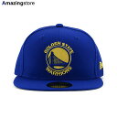 ニューエラ キャップ 59FIFTY ゴールデンステイト ウォリアーズ NBA TEAM BASIC FITTED CAP ROYAL BLUE NEW ERA...