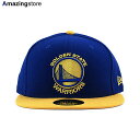 ニューエラ キャップ 59FIFTY ゴールデンステイト ウォリアーズ NBA 2T TEAM BASIC FITTED CAP BLUE GOLD NEW ERA GOLDEN STATE WARRIORS 帽子 メンズ レディース 男女兼用 ブルー ゴールド グレー /RYL COLOR_BOTTOM 23_10 23_11_1NE