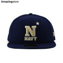 ニューエラ キャップ 59FIFTY ネイビー ミッドシップメン NCAA TEAM BASIC FITTED CAP NEW ERA NAVY MIDSHIP...