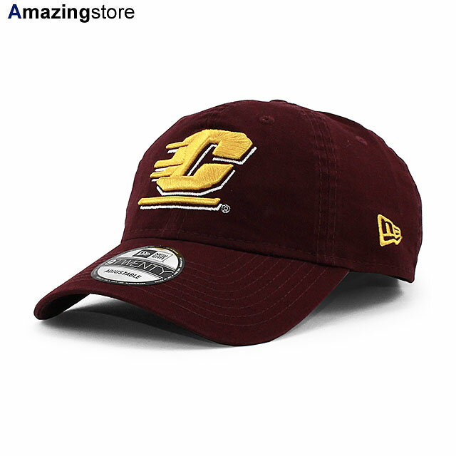 ニューエラ キャップ 9TWENTY セントラル ミシガン チペワ NCAA CORE CLASSIC CAP MAROON NEW ERA CENTRAL MICHIGAN CHIPPEWAS CMU 帽子 メンズ レディース 男女兼用 マルーン /BUR 23_12_2NE