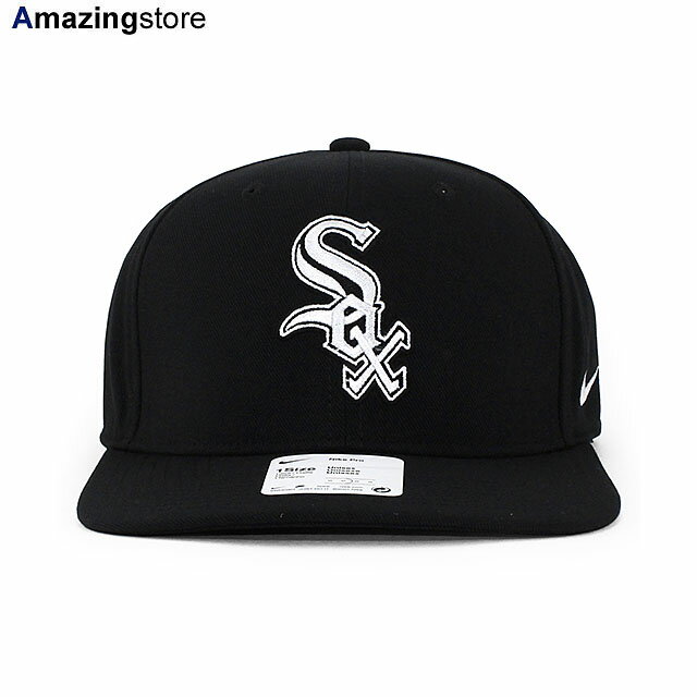 ナイキ キャップ スナップバック シカゴ ホワイトソックス MLB PRO SNAPBACK CAP BLACK NIKE CHICAGO WHITE SOX 帽子 メンズ レディース 男女兼用 ブラック /BLK 24_2RE_2_19
