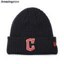 ニューエラ ニットキャップ ビーニー クリーブランド ガーディアンズ MLB PRIME KNIT BEANIE NAVY NEW ERA CLEVELAND GUARDIANS 帽子 メンズ レディース 男女兼用 ニット帽 ニットキャップ KNIT CAP ネイビー /NAVY 23_12_4NE