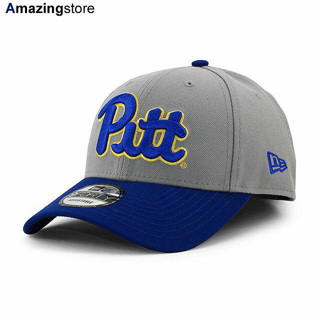 ニューエラ キャップ 9FORTY ピッツバーグ パンサーズ NCAA THE LEAGUE ADJUSTABLE CAP GREY NEW ERA PITTSBURGH PANTHERS 帽子 メンズ レディース 男女兼用 グレー ブルー /GREY 23_12_5NE